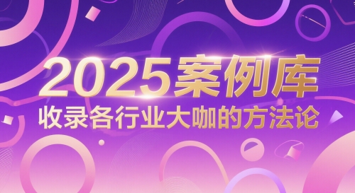 2025案例库，收录各行业大咖的方法论-聊项目